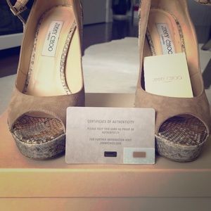 Jimmy Choo Suede Pumps